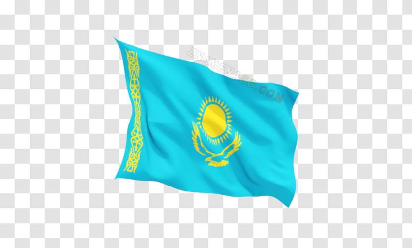 Flag Of Kazakhstan Image - Kazakhs Transparent PNG