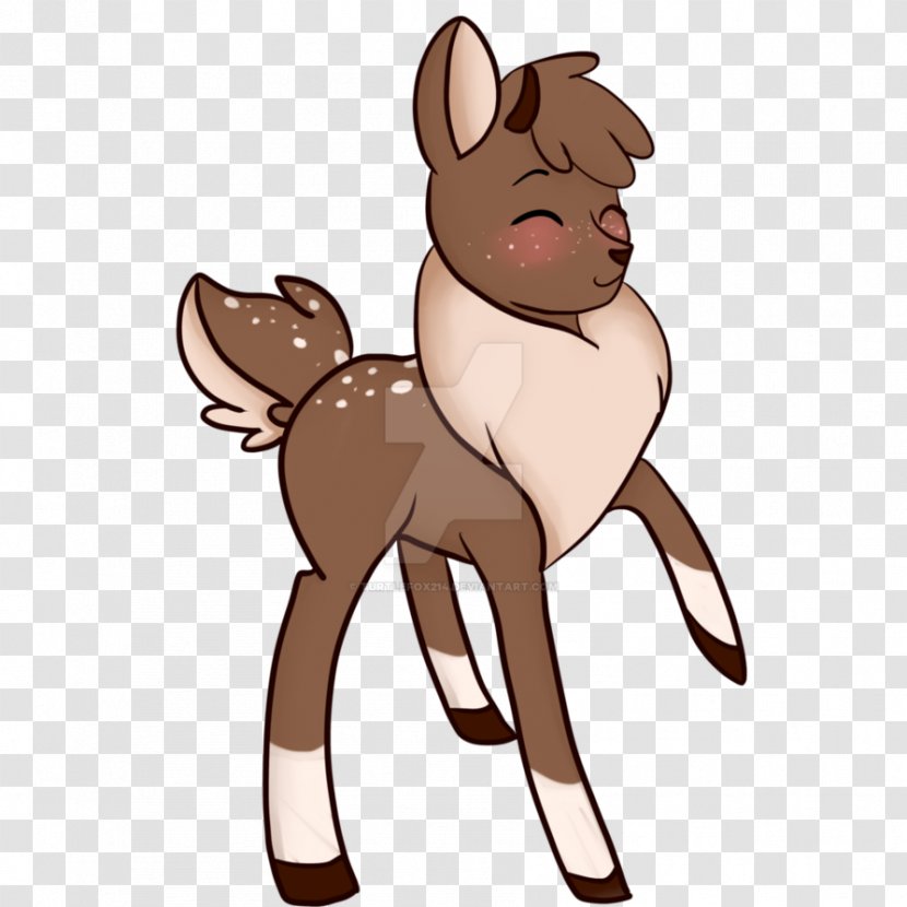 Dog Reindeer Horse Pony - Mammal - Deer Fox Transparent PNG