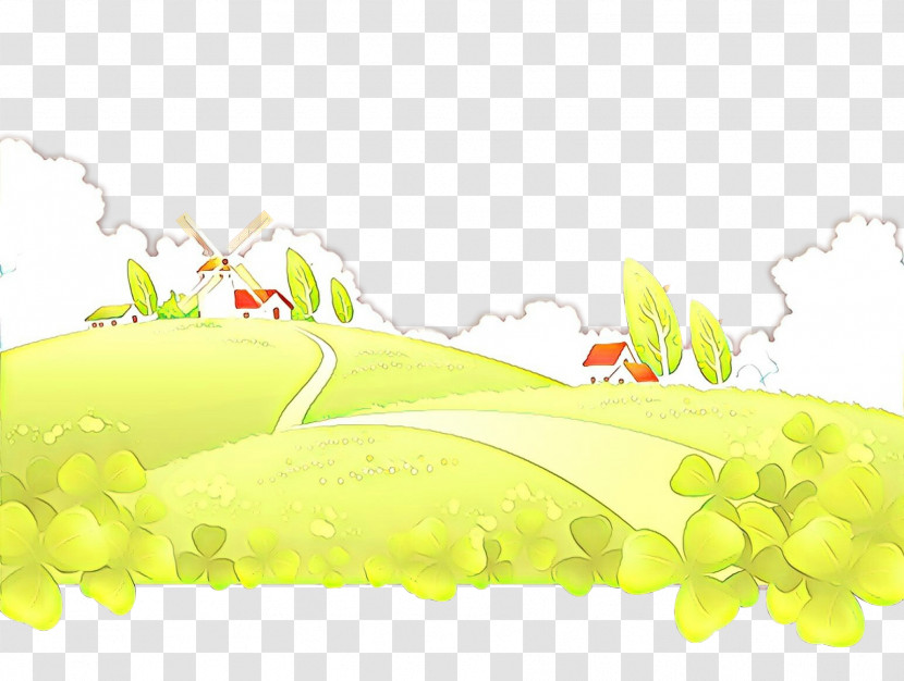 Yellow Plant Transparent PNG