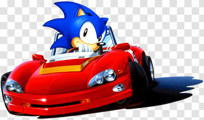 Sonic Drift 2 & Sega All-Stars Racing Transformed Knuckles - Vehicle Transparent PNG