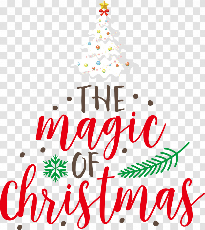 The Magic Of Christmas Christmas Tree Transparent PNG