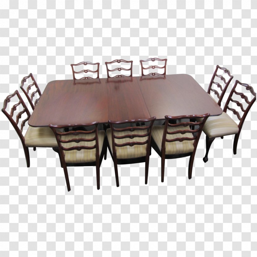 Table Setting Chair Dining Room Matbord - Outdoor - Mahogany Transparent PNG