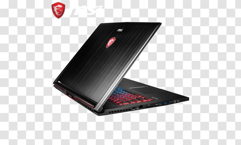 Laptop Kaby Lake Intel Core I7 MSI GS73VR Stealth Pro - Graphics Processing Unit Transparent PNG