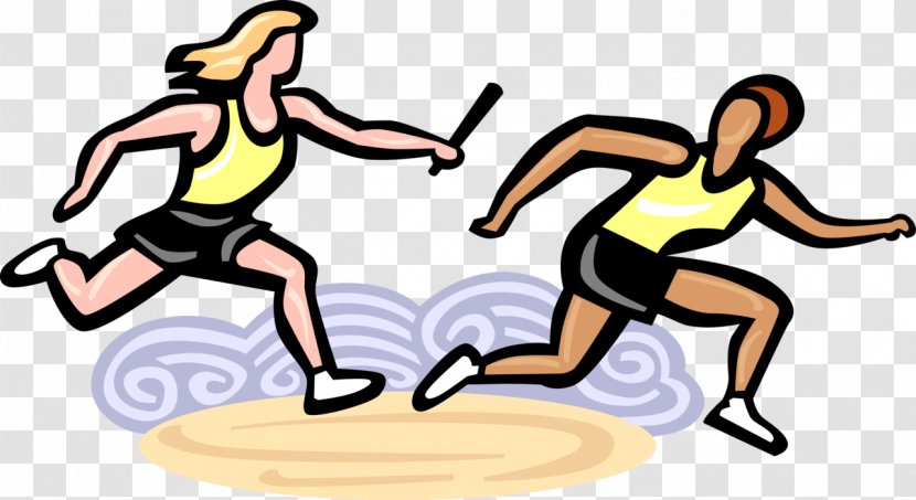 Running Relay Race Sport Of Athletics Depeche Sports - Footwear - Track Batons Transparent PNG
