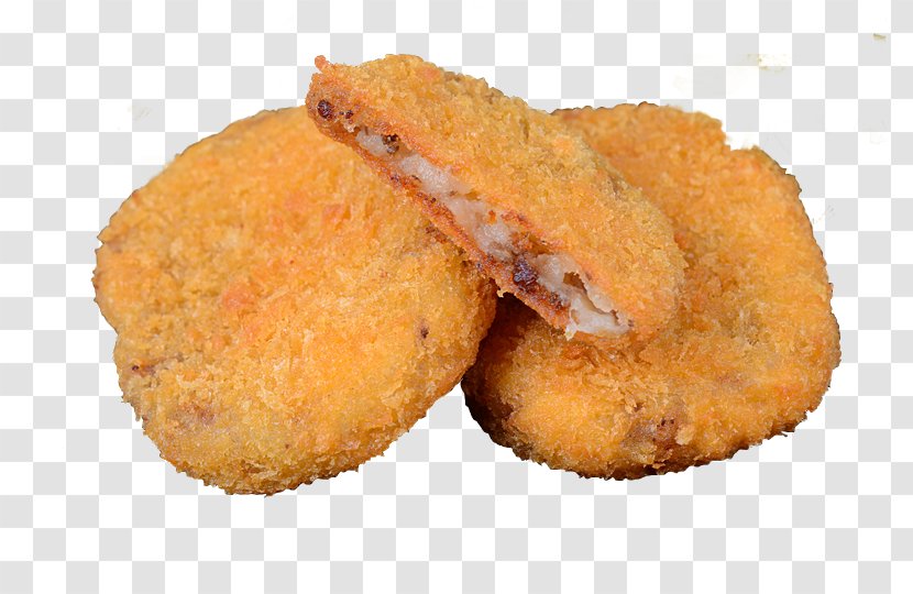 Chicken Nugget Korokke French Fries Rissole Croquette - Cutlet - Fried Potato Cake Transparent PNG