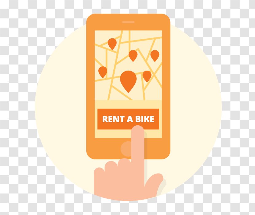 Bicycle Bike Rental Lajen Mountain Haus Sonnegg - Orange - European Day Transparent PNG