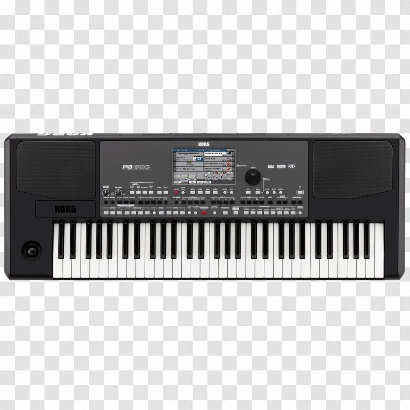 KORG PA-600 Musical Keyboard Instruments Electronic - Cartoon Transparent PNG