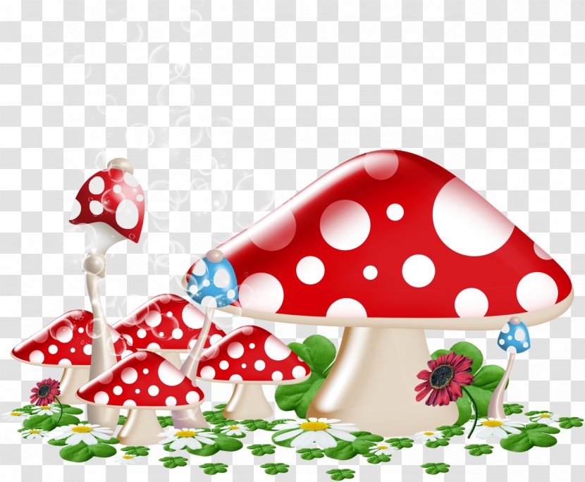 Alice's Adventures In Wonderland Common Mushroom Fungus - Strawberries Transparent PNG