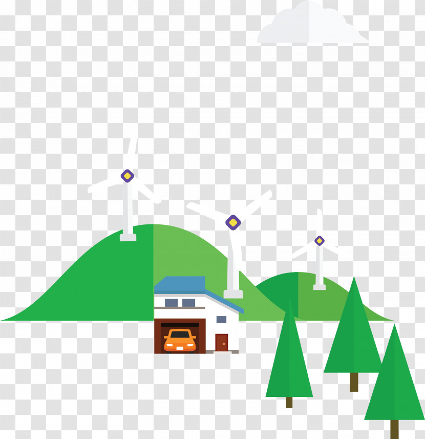 Eco Town Transparent PNG