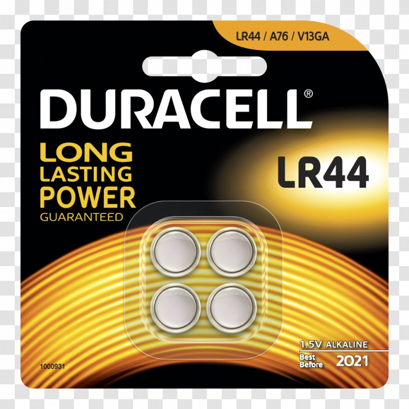 Alkaline Battery Electric Duracell AAAA Button Cell - Brand Transparent PNG