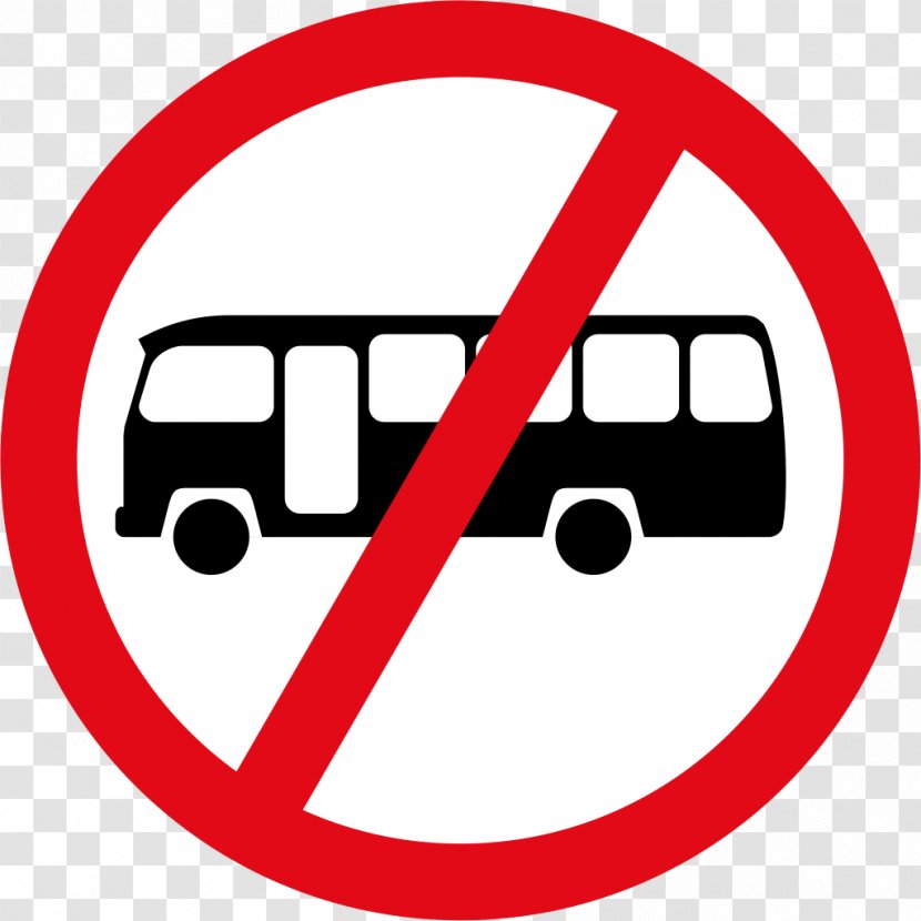 Prohibitory Traffic Sign Bus Parking Clip Art - Text - Prohibited Transparent PNG