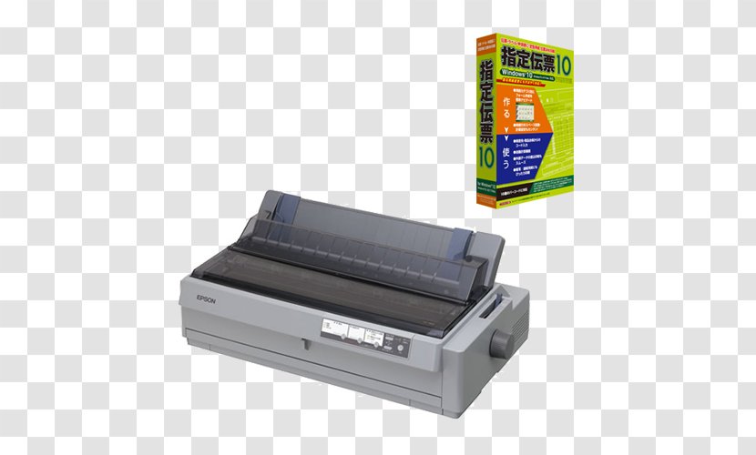 Dot Matrix Printing Printer Epson - Inkjet Transparent PNG