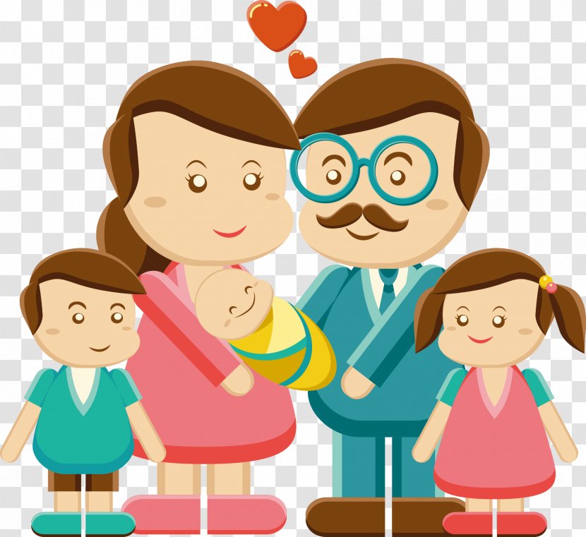 Father Family Mother Clip Art - Play - Vector Members Transparent PNG