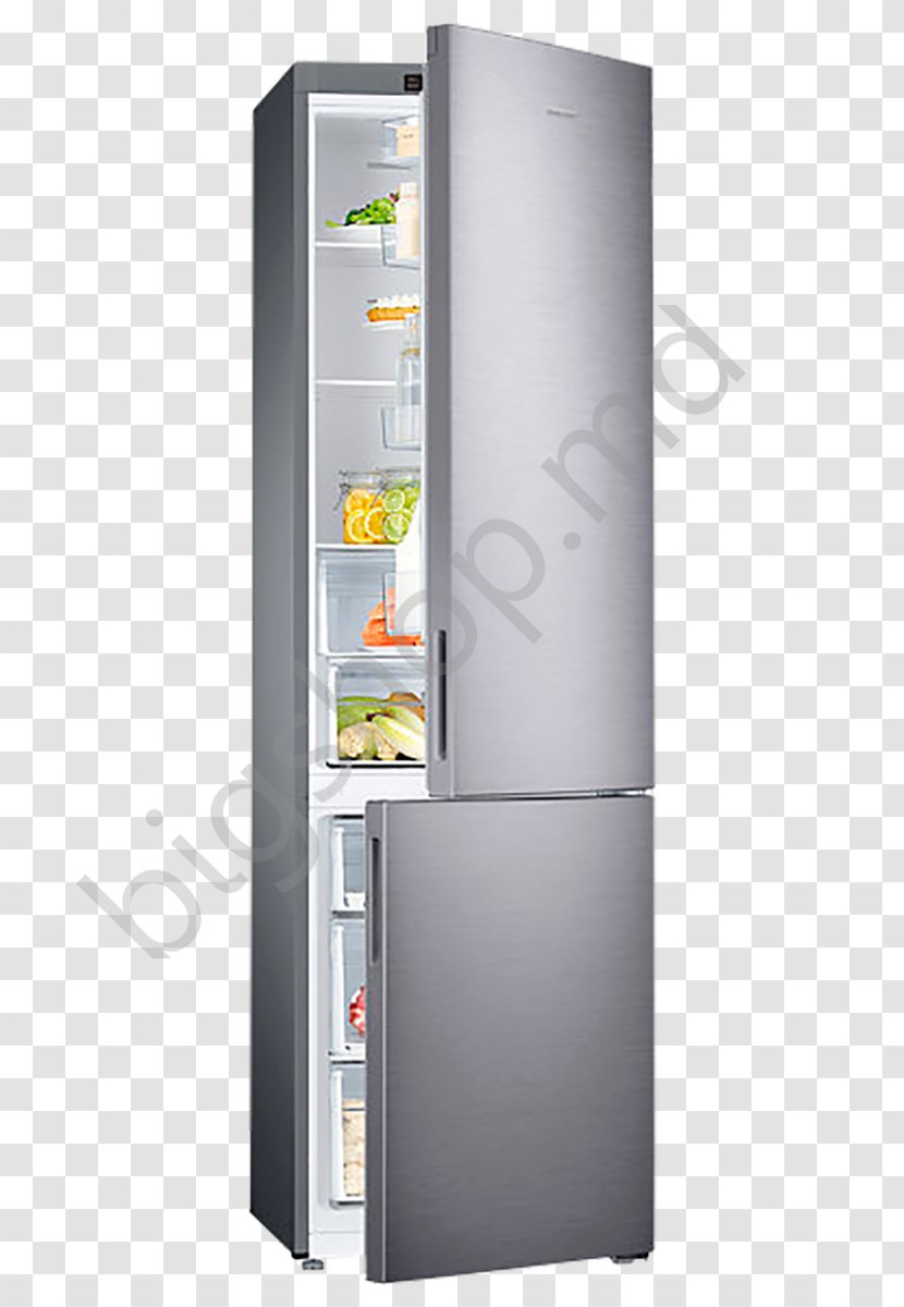 Refrigerator Auto-defrost Freezers Frigorifero Samsung RB37J5015SS Transparent PNG