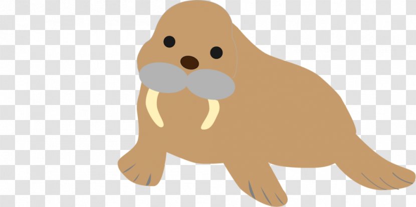 Cat Dog Puppy Mammal Whiskers - Carnivora - Walrus Transparent PNG