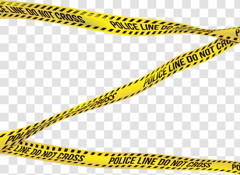 Police Tape - Crime Scene - Rope Yellow Transparent PNG
