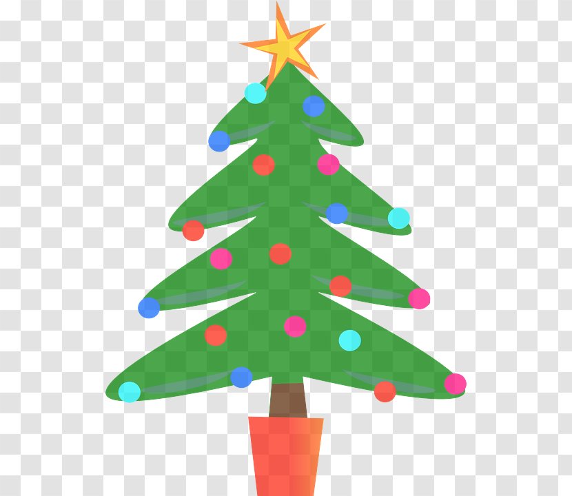 Christmas Tree - Decoration - Conifer Fir Transparent PNG