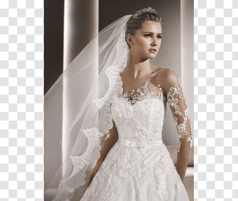 Wedding Dress Bride Ball Gown - Veil Transparent PNG