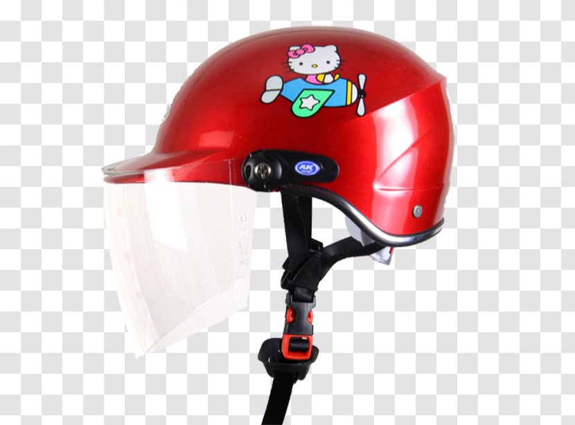 Bicycle Helmet Motorcycle - Headgear - Iki 803 Children Helmets Transparent PNG