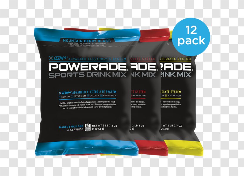 Sports & Energy Drinks Fizzy Drink Mix Powerade Zero Ion4 Transparent PNG