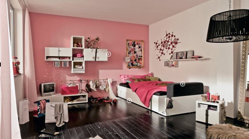 Bedroom Interior Design Services Adolescence - Cartoon - Room Transparent PNG