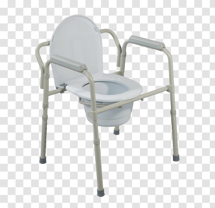 Commode Chair Toilet & Bidet Seats - Plumbing Fixture Transparent PNG