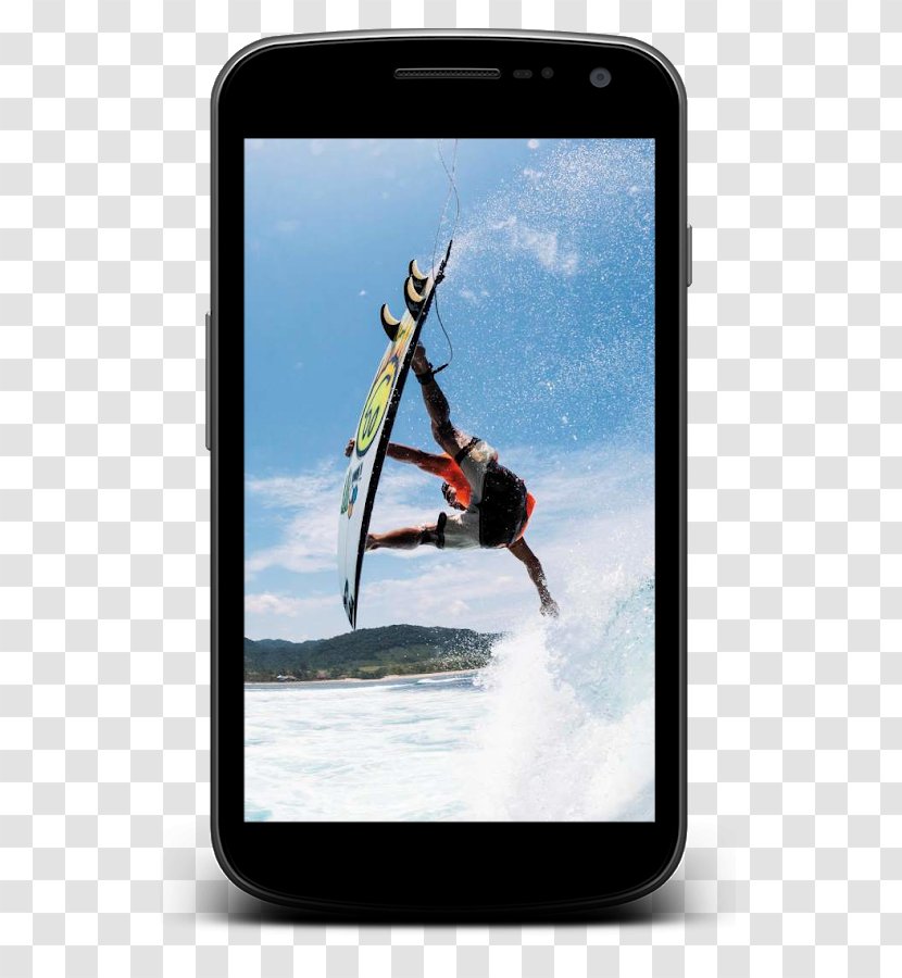 Smartphone Desktop Wallpaper Surfer Surfing - Computer Transparent PNG