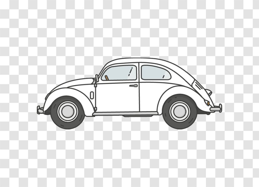 Volkswagen Beetle Classic Car Type 2 - Model Transparent PNG