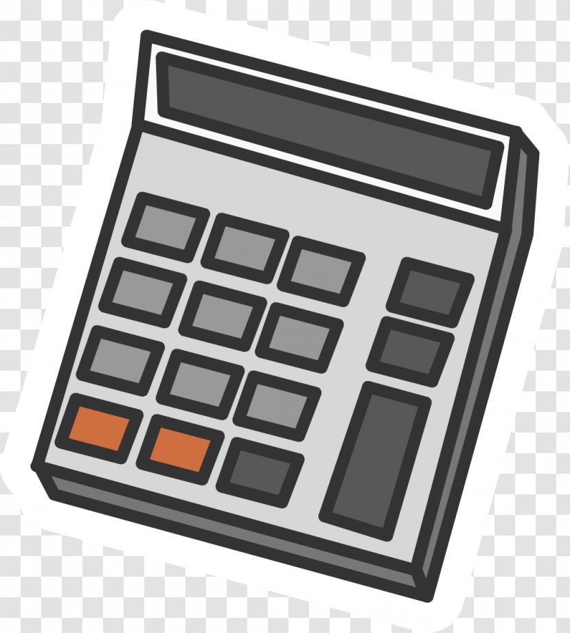 Club Penguin Wikia Calculator - User Transparent PNG