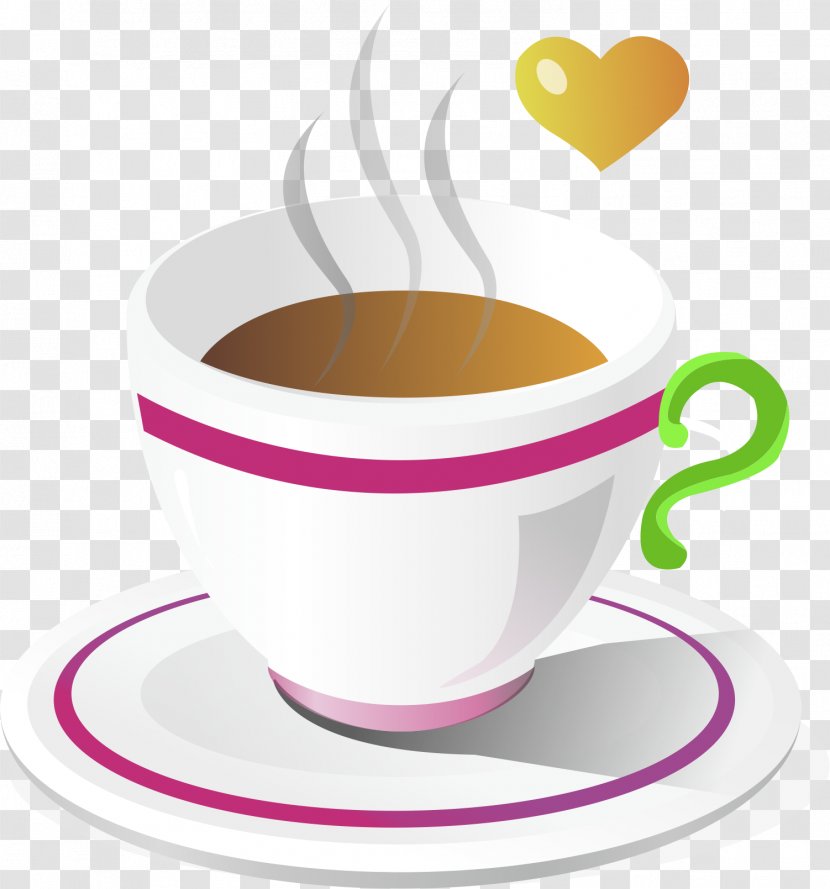 Coffee Tea Cafe - Cup - Vector Element Transparent PNG