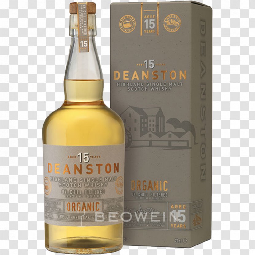 Whiskey Deanston Distillery Single Malt Whisky Organic Food Transparent PNG