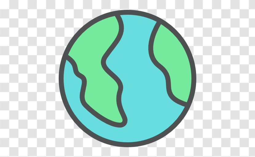 Earth Project Symbol Clip Art - Aqua - From Space Transparent PNG