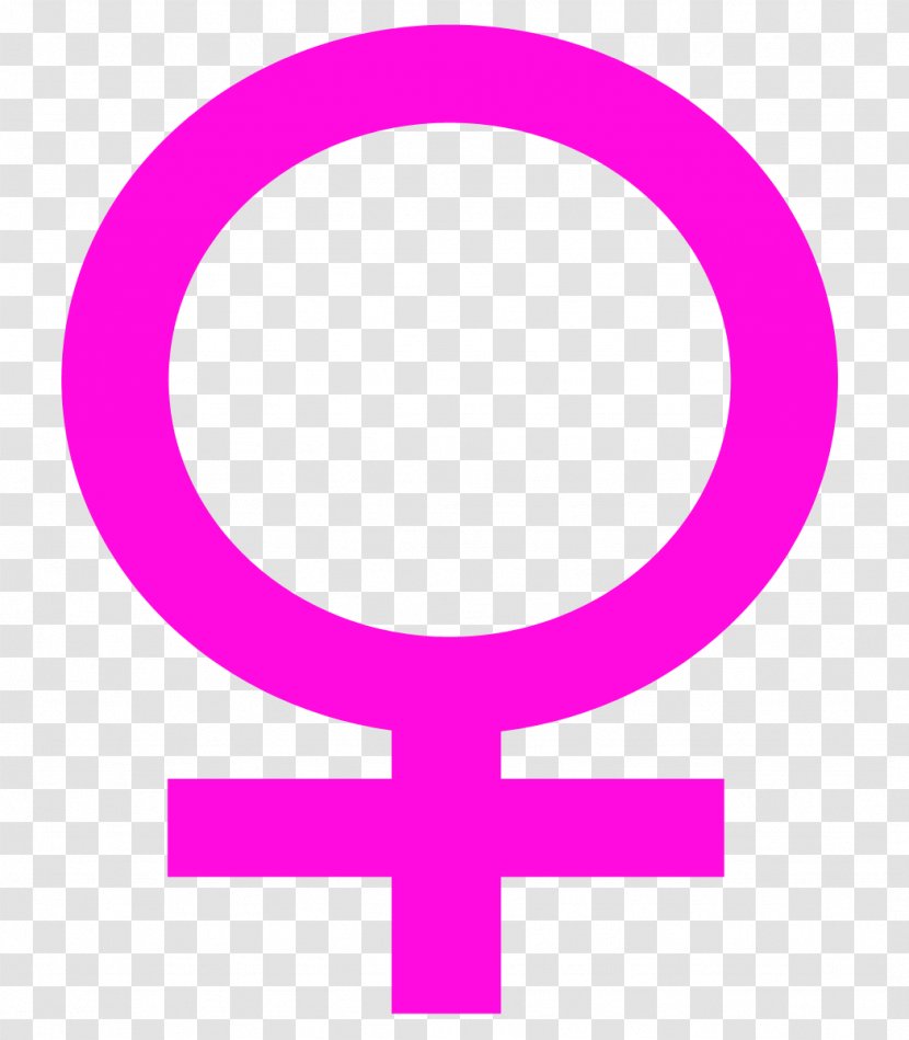 Gender Symbol Female Woman - Sign - White-collar Transparent PNG