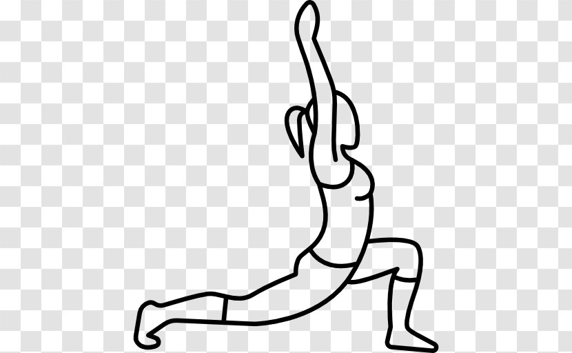 Sport Woman Yoga - Watercolor Transparent PNG
