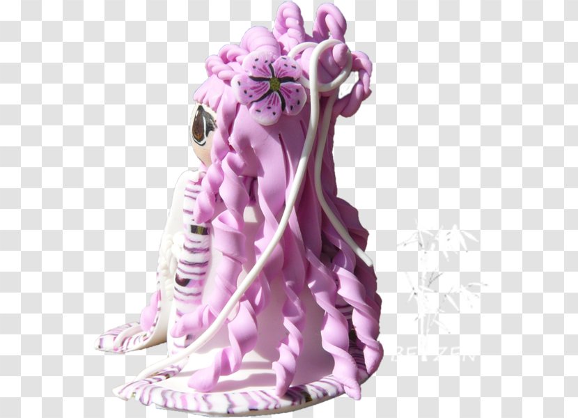 Lilac Figurine - Purple Transparent PNG