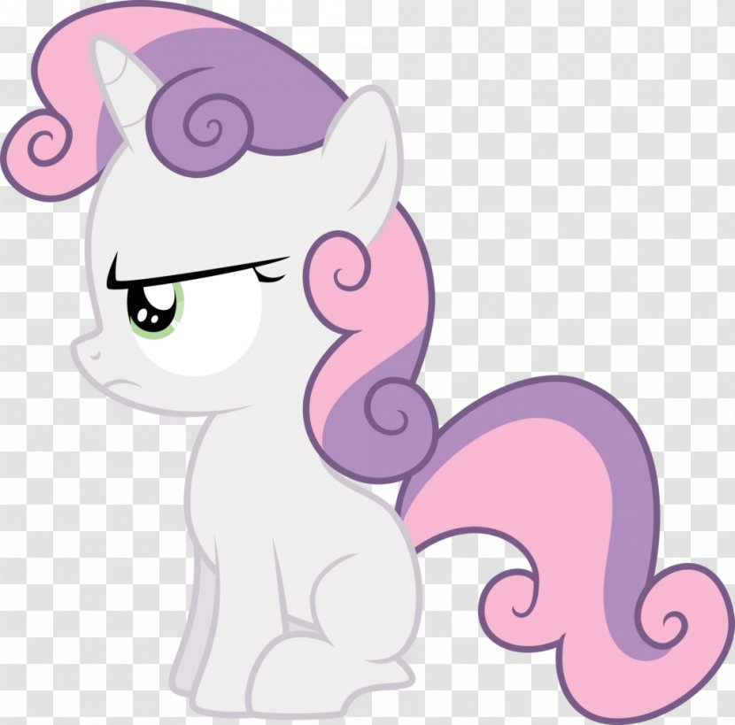 Sweetie Belle My Little Pony: Friendship Is Magic Fandom Cutie Mark Crusaders - Cartoon Transparent PNG