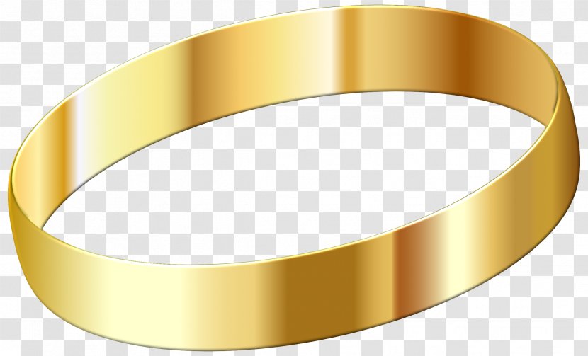 Ring Gold Jewellery Clip Art - Wedding Ceremony Supply - Free Download Transparent PNG