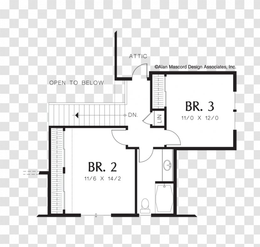 Floor Plan House Great Room - Rectangle - A Roommate On The Upper Transparent PNG
