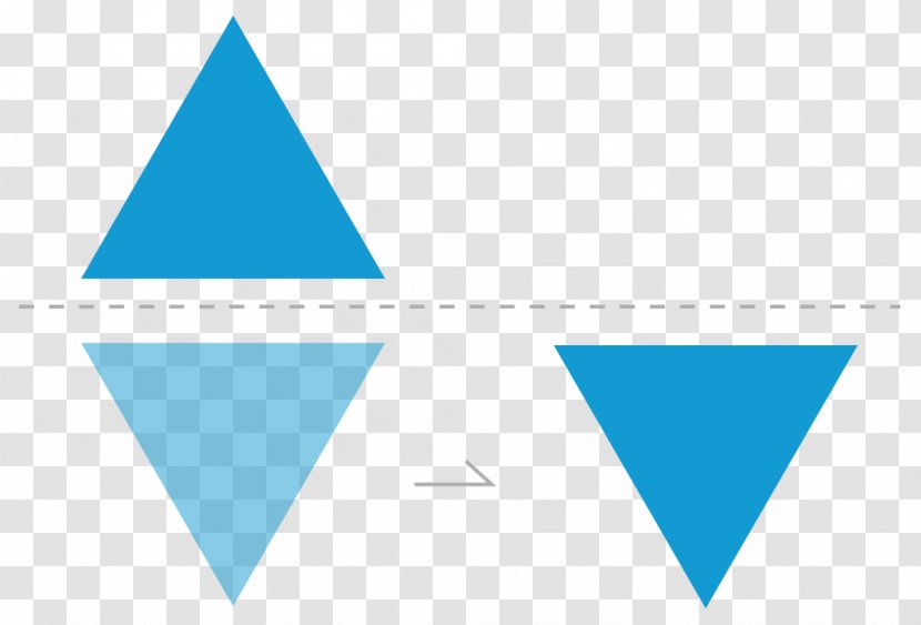 Triangle Point Area - Reflection Symmetry Transparent PNG