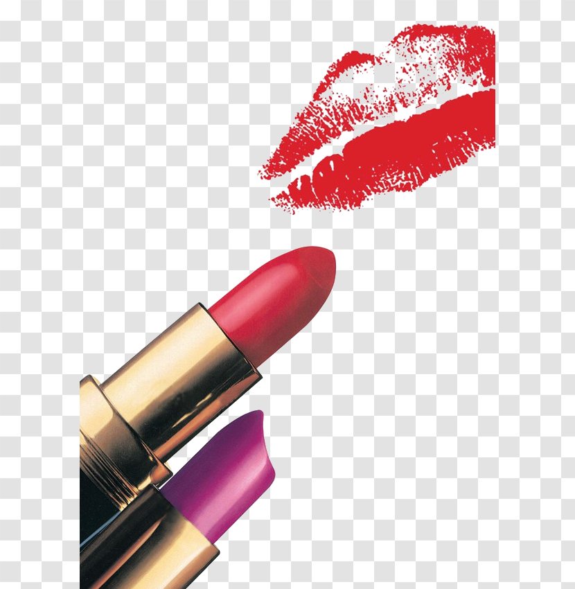 Cosmetics Lipstick Make-up Foundation - Flower - Red Transparent PNG