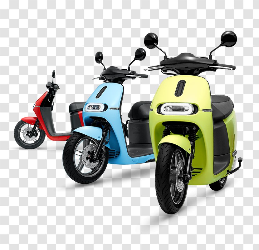 Gogoro Smartscooter Car Motorcycle - Electric Motorcycles And Scooters - Scooter Transparent PNG