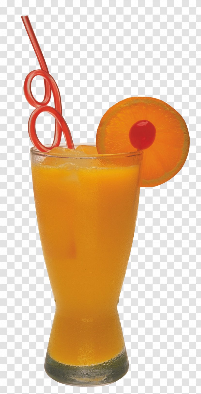 Ice Cream Orange Juice - Hurricane - Vector Cartoon Food Pictures Transparent PNG