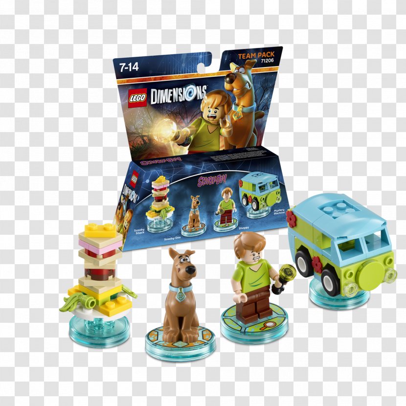 Lego Dimensions Shaggy Rogers Scooby-Doo Worlds - Toy Transparent PNG