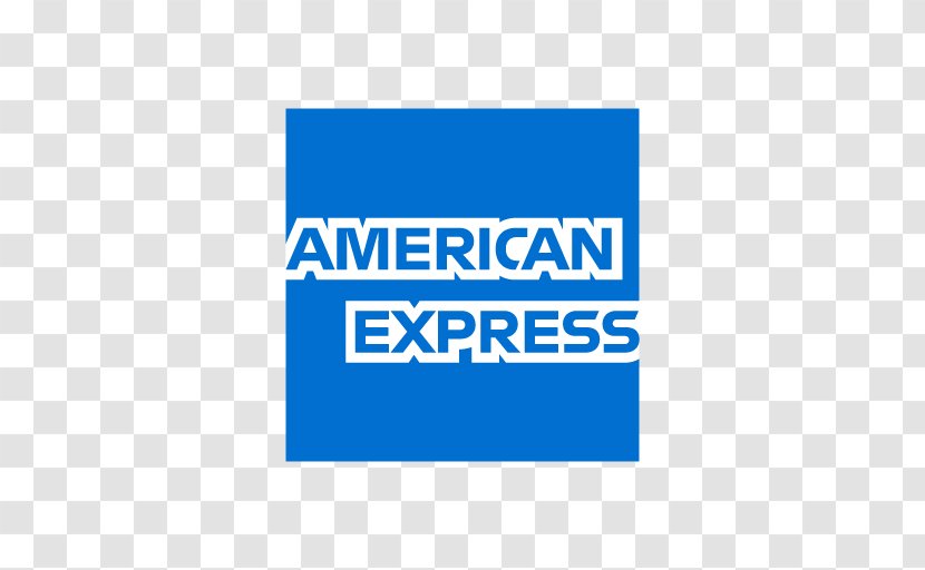 Logo American Express Brand Font - Electric Blue Transparent PNG