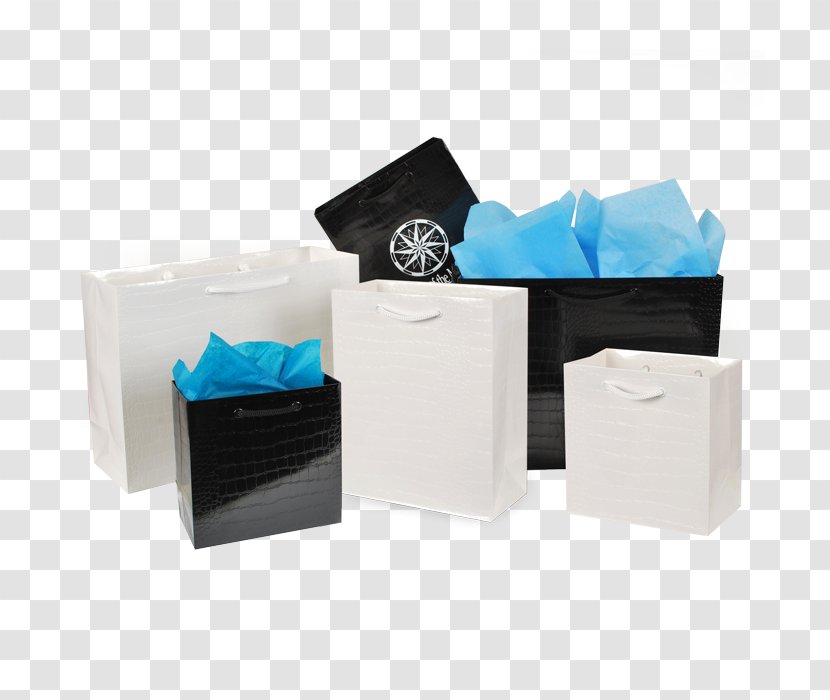 Paper Bag Box Shopping Bags & Trolleys - Embossing Transparent PNG
