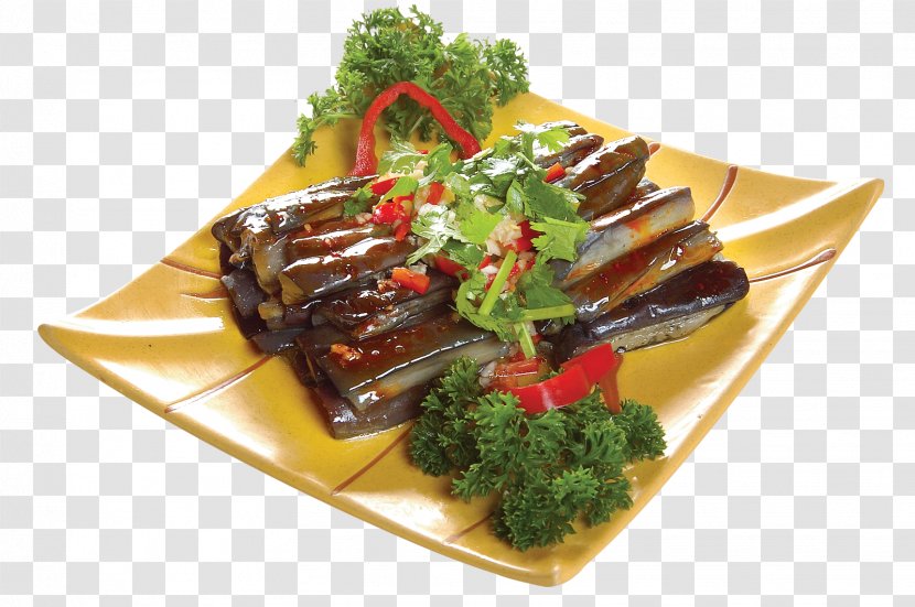 Chinese Cuisine Vegetarian Eggplant Food Dish - Fruit Salad - Bar Transparent PNG