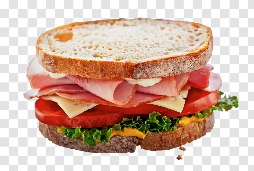 Breakfast Sandwich Delicatessen Montreal-style Smoked Meat BLT - Turkey Ham Transparent PNG