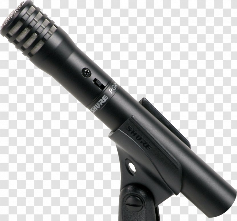 Microphone Shure PG81 XLR Connector Audio - Tool Transparent PNG