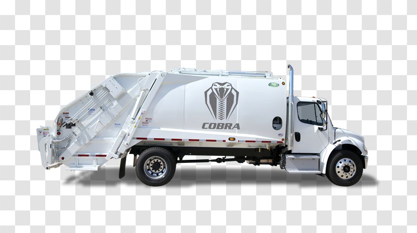 Car Commercial Vehicle Garbage Truck Waste - Side View Transparent PNG