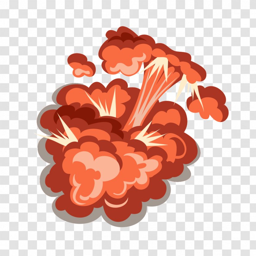 Explosion Vector Graphics Illustration - Orange - Gas Icon Transparent PNG